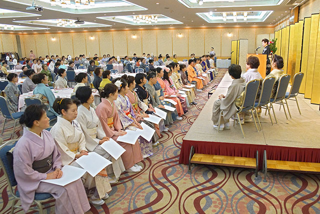 平成26年度 装賀きもの学院 新年の会