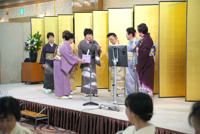 平成27年度 装賀きもの学院 新年の会