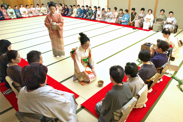 平成27年度 茶道教室（小笠原家茶道古流）初釜