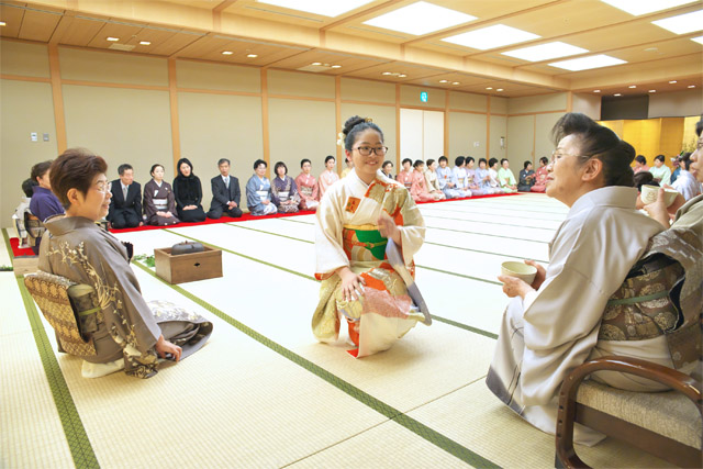 平成27年度 茶道教室（小笠原家茶道古流）初釜