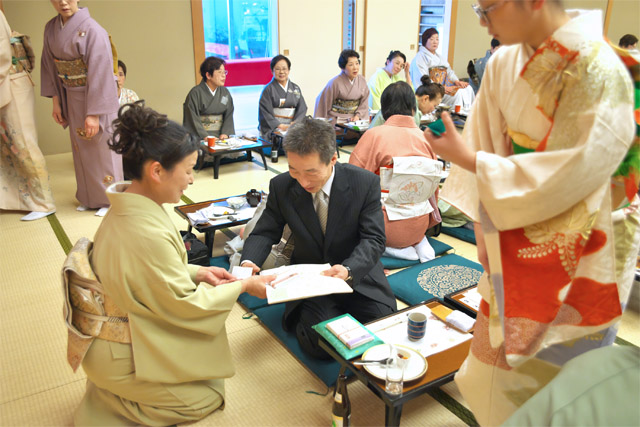 平成27年度 茶道教室（小笠原家茶道古流）初釜