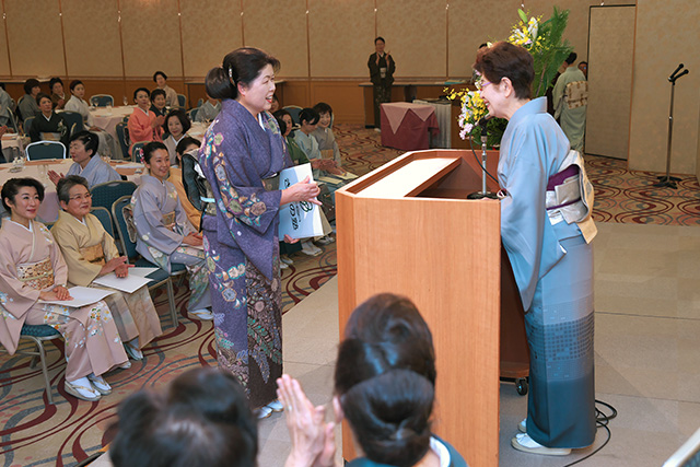 平成28年度 装賀きもの学院 新年の会