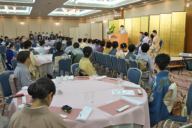 平成28年度 装賀きもの学院 新年の会