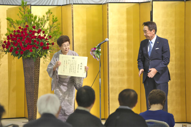 安田多賀子院長 岐阜市民栄誉賞 受賞祝賀会