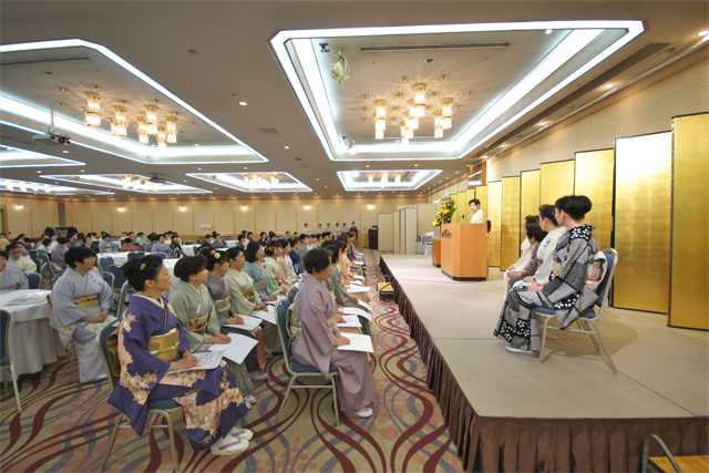 平成29年度 装賀きもの学院 新年の会