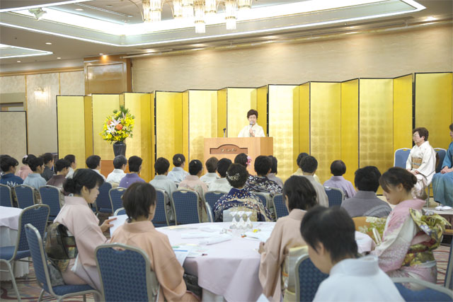 平成31年度 装賀きもの学院 新年の会