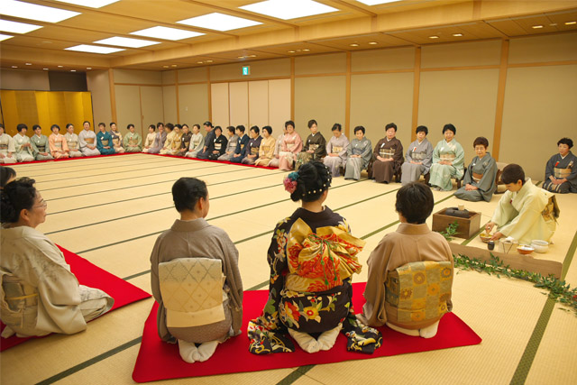 令和2年度 茶道教室（小笠原家茶道古流）初釜