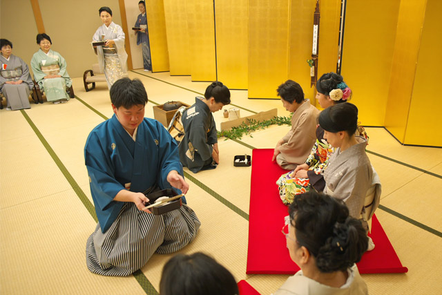 令和2年度 茶道教室（小笠原家茶道古流）初釜