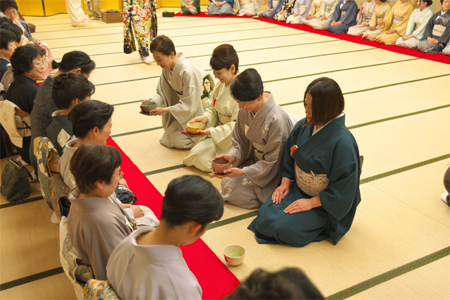 令和2年度 茶道教室（小笠原家茶道古流）初釜