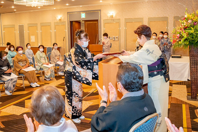 令和4年度 装賀きもの学院 新年の会