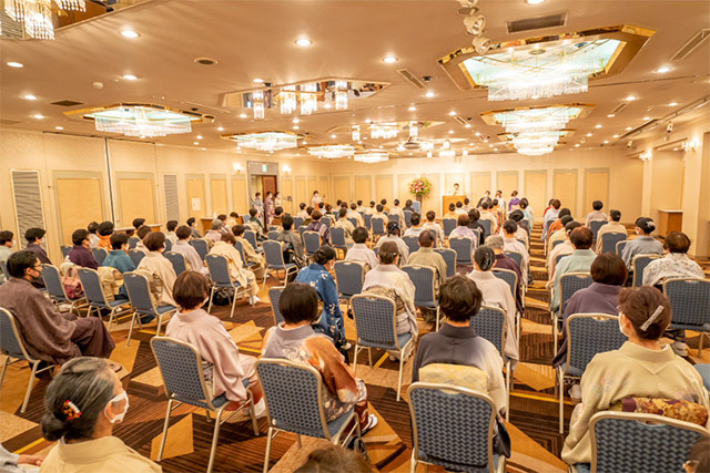 令和4年度 装賀きもの学院 新年の会