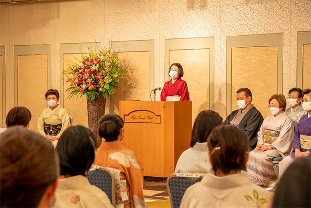 令和4年度 装賀きもの学院 新年の会