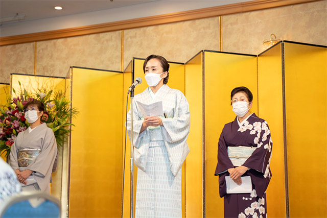 令和4年度 装賀きもの学院 新年の会