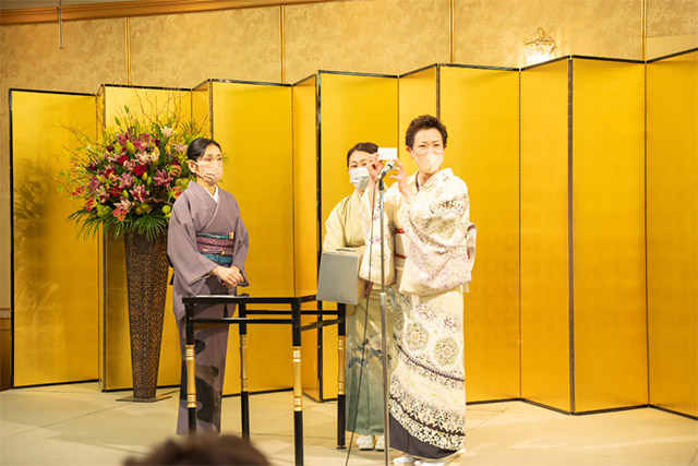 令和4年度 装賀きもの学院 新年の会