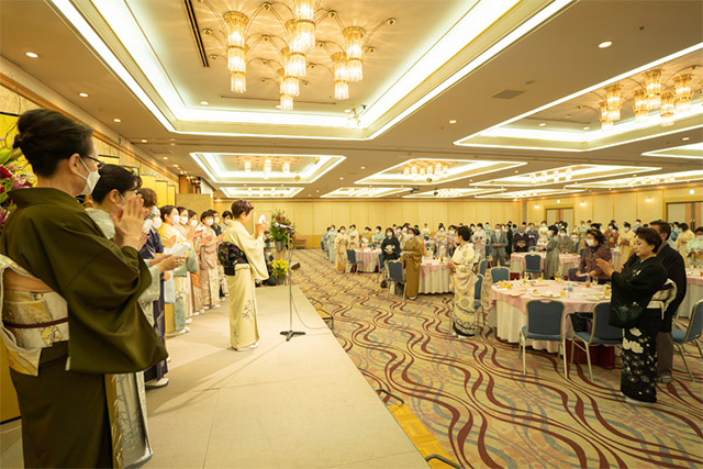 令和4年度 装賀きもの学院 新年の会