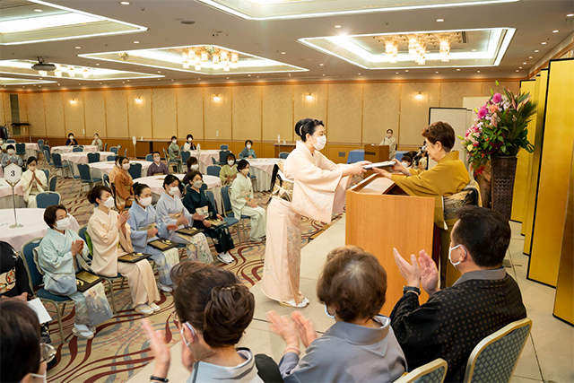 令和4年度 装賀きもの学院 新年の会