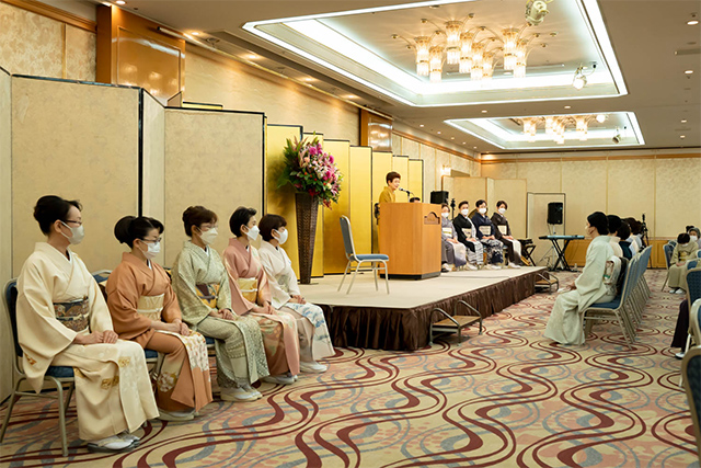 令和4年度 装賀きもの学院 新年の会