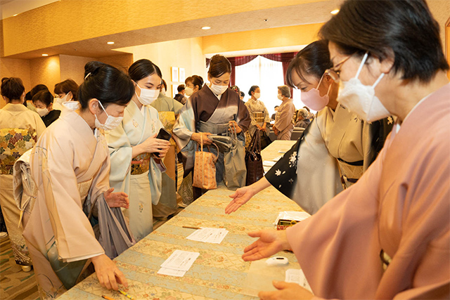 令和4年度 装賀きもの学院 新年の会