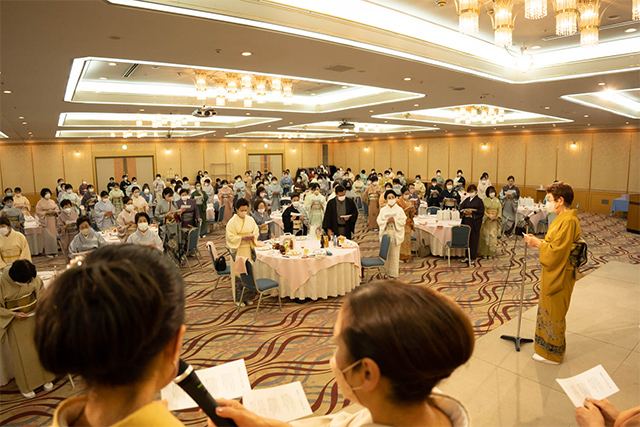 令和4年度 装賀きもの学院 新年の会