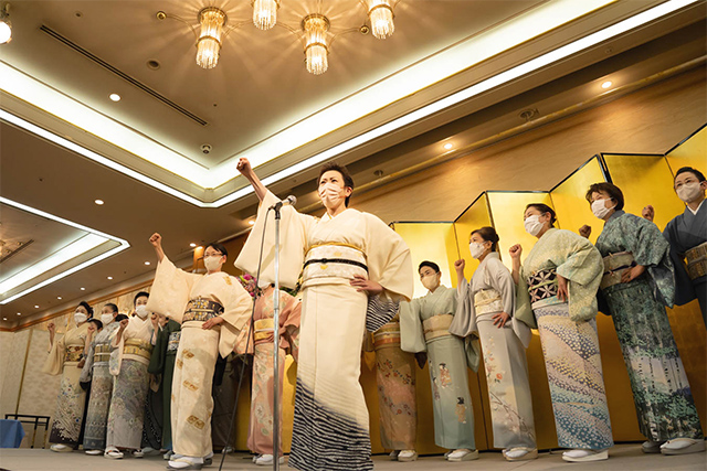 令和4年度 装賀きもの学院 新年の会